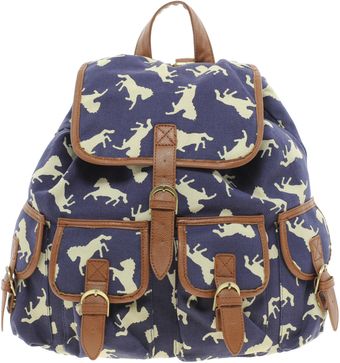 Asos Horse Print Backpack - Lyst