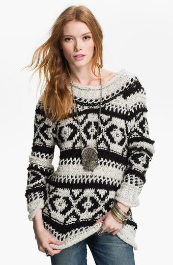 Free People Chunky Alpine Sweater - Lyst