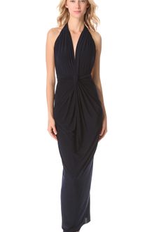 Tbags Los Angeles Halter Neck Maxi Dress - Lyst