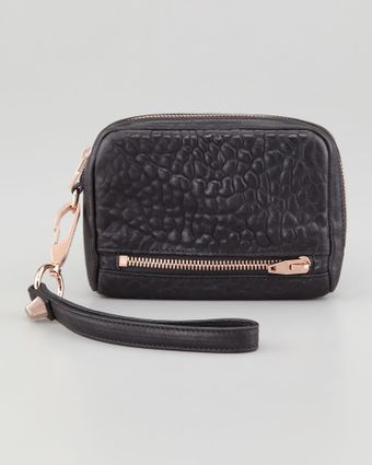 Alexander Wang Fumo Ziparound Wristlet Bag  - Lyst
