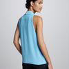 Diane Von Furstenberg Reagan Draped Sleeveless Top Cornflower in Blue - Lyst