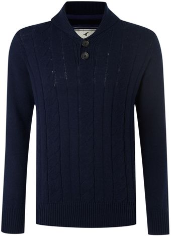 Howick Mansfield Cable Knit - Lyst
