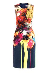 Preen Splash Bloomprint Dress