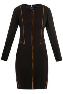Rag & Bone Raj Metallic Stitch Dress - Lyst