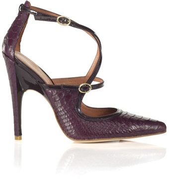 Sigerson Morrison Betty Crisscross Pump - Lyst