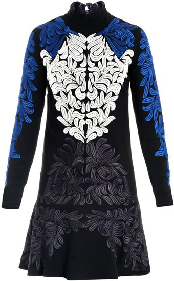 Stella McCartney Erica Embroidered Dress - Lyst