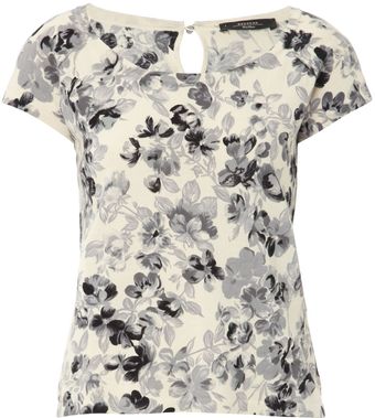 Weekend By Maxmara Jums Short Sleeve Floral Print Tshirt - Lyst