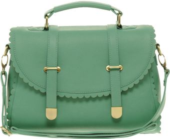 Asos Scallop Detail Satchel Bag - Lyst