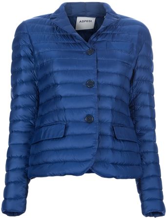 Aspesi Padded Blazer - Lyst