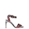 Dolce & Gabbana Highheeled Sandals in Silver (maroon) - Lyst