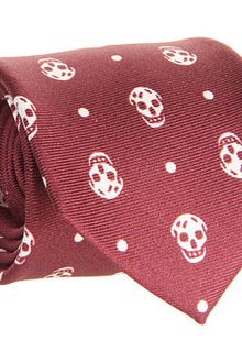 Alexander McQueen Microskull 5cm Tie - Lyst