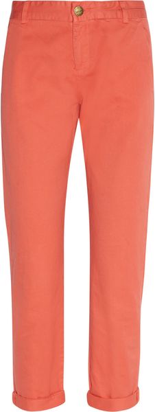 Current/Elliott The Captain Cotton Pants - Lyst