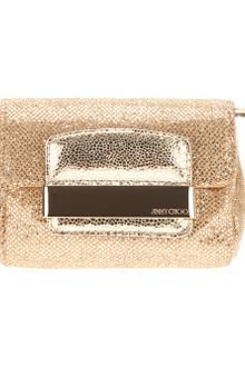 Jimmy Choo Glitter Clutch - Lyst