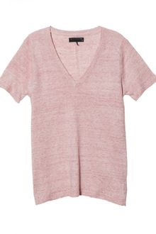 Rag & Bone Pamploma Tee in Red - Lyst
