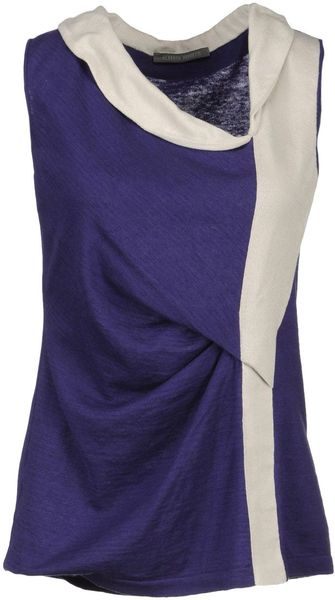 Alberta Ferretti Sleeveless Sweater - Lyst