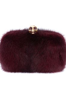 Alexander McQueen Skull Box Clutch - Lyst