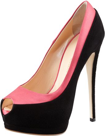 Giuseppe Zanotti Twotone Platform Pum - Lyst