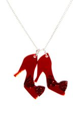 Tatty Devine Ruby Slippers Necklace