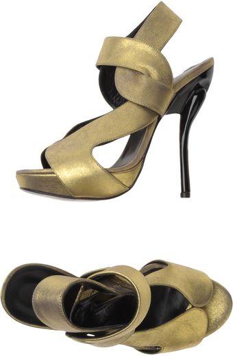 Georgina Goodman Platform Sandals - Lyst