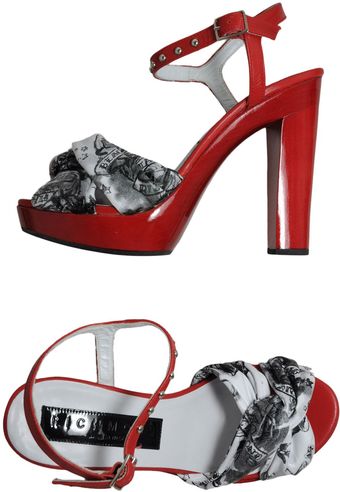 Richmond Platform Sandals - Lyst