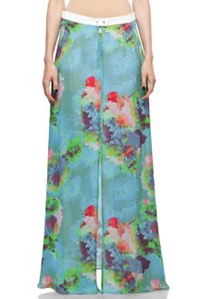 A.L.C. Allegra Skirt in Aqua Blossom - Lyst