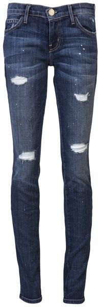 Current/Elliott Skinny Mid Rise Jean - Lyst