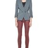 Helmut Lang Patina Stretch Cheyenne Leather Legging in Fever in Red (fever) - Lyst