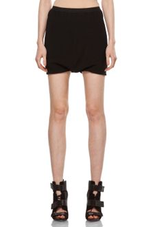 Rick Owens Drape Skirt in Black - Lyst