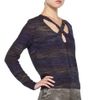 Theyskens' Theory Yenoir Keno Sweater in Purple in Gray (mauve/ purple noir) - Lyst