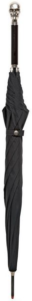 Alexander McQueen Silver Skull Handle Umbrella - Lyst