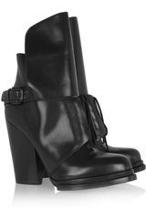 Alexander Wang Leonie Leather Ankle Boots