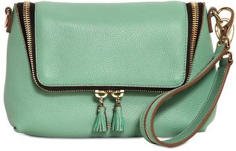 Anya Hindmarch Maxi Zip Tumbled Leather Clutch - Lyst