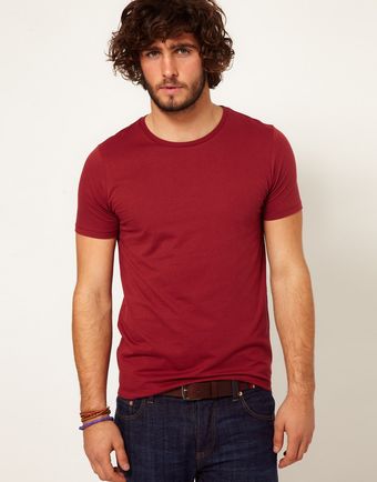 Asos Asos T Shirt with Crew Neck - Lyst