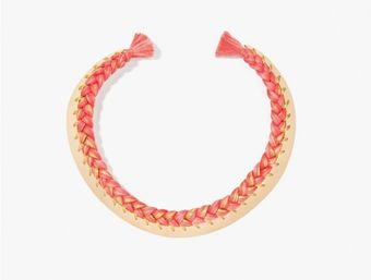 Aurelie Bidermann Flamingo Pink Copacabana Necklace - Lyst