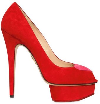 Charlotte Olympia Open Toe Pumps - Lyst