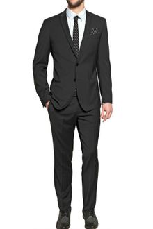 Dolce & Gabbana Checked Wool Blend Suit - Lyst