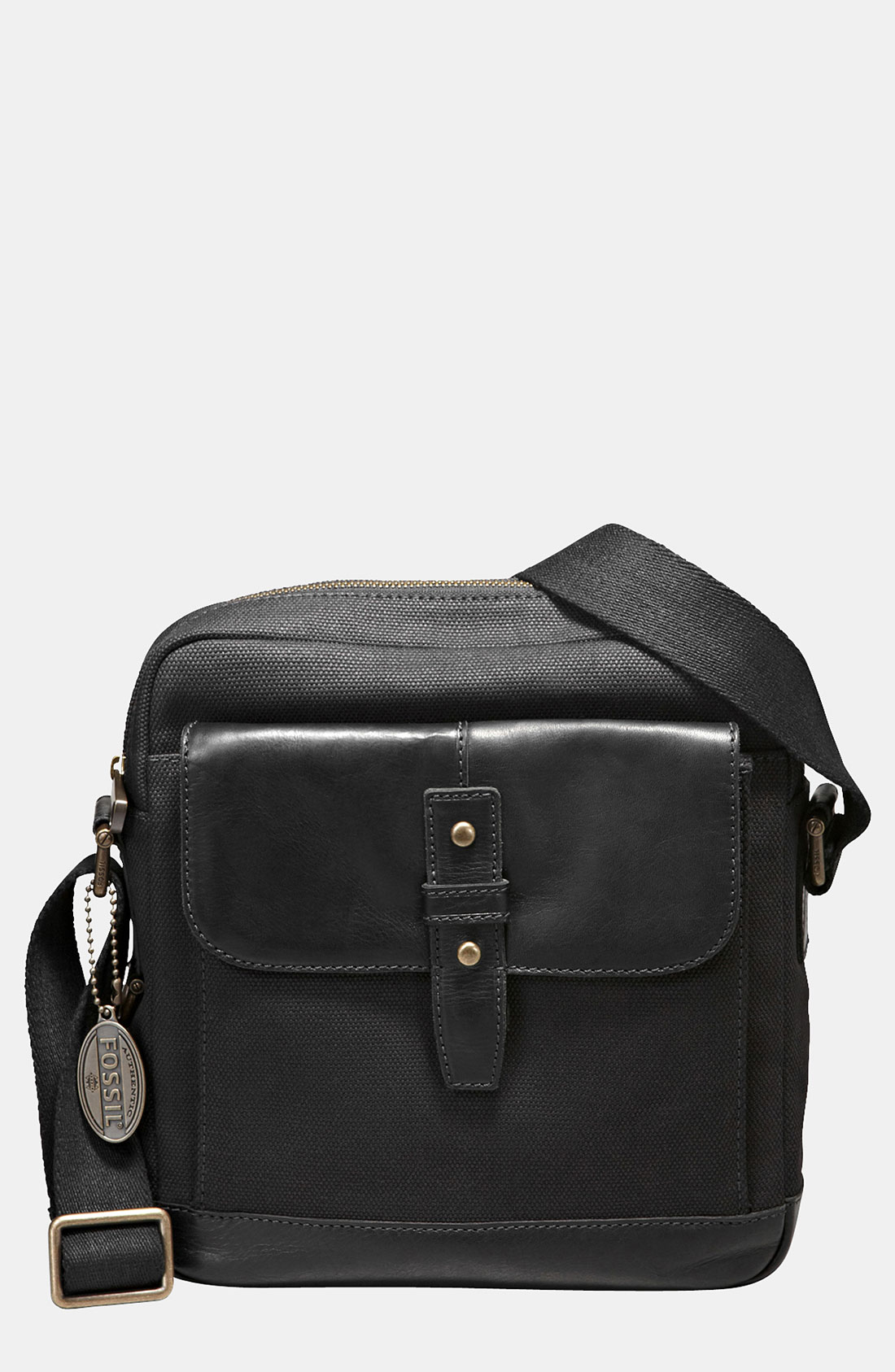 Fossil Dillon Crossbody Bag in Black for Men