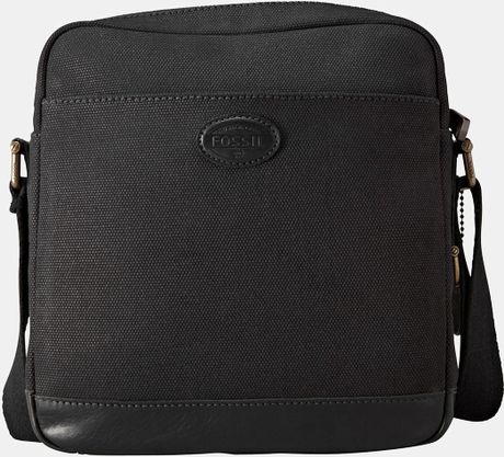 Fossil Dillon Crossbody Bag in Black for Men