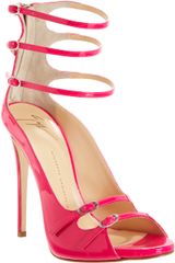 Giuseppe Zanotti Strappy Back Zip Sandal
