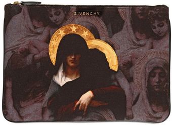 Givenchy Madonna and Child Canvas Big Pouch Bag - Lyst