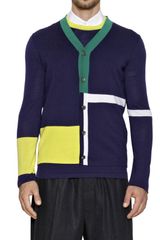 Jil Sander Wool Tricot Cardigan