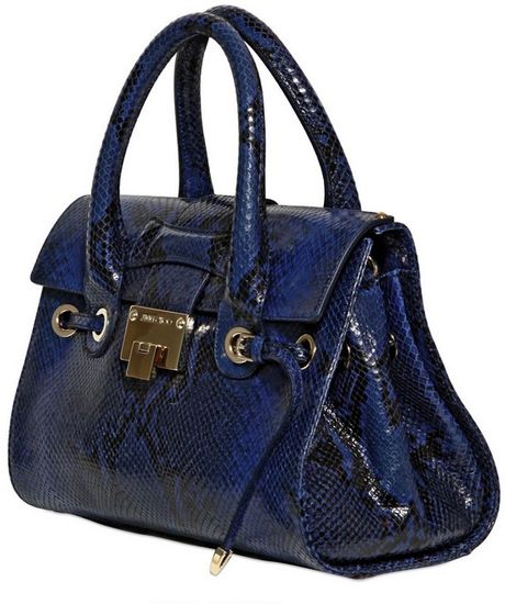 jimmy choo navy bag