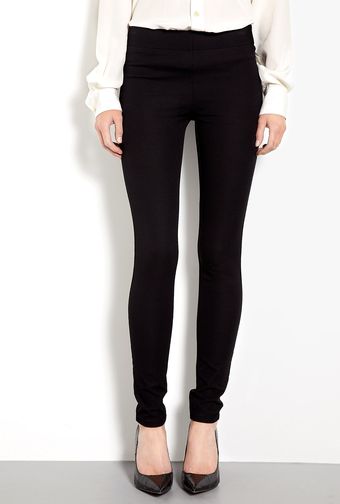 Joseph Black Gabardine Stretch Leggings - Lyst