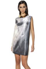 Lanvin Printed Silk Gazar Dress