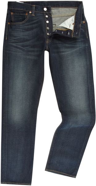 Levi's 501 Sandy Mid Wash Jeans - Lyst