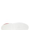 Marc Jacobs Leather Printed Canvas Sneakers in Red for Men (grey/red) - Lyst