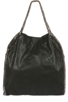 Stella McCartney Large Falabella Shaggy Faux Deer Bag - Lyst
