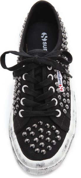 superga black canvas shoes
