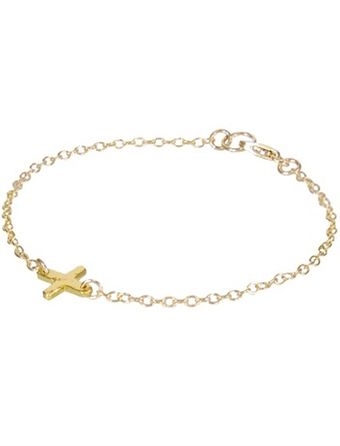 Gorjana Cross Over Charm Bracelet - Lyst