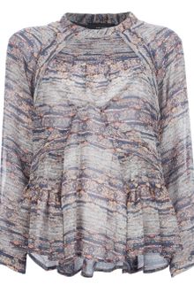 Isabel Marant Aztec Print Blouse - Lyst